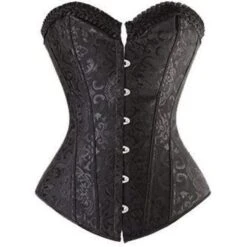 Gothic/Steampunk Steel Boned Waist Trainer Corset 5 -Gothic Clothing Store Untitled design 39
