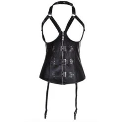 Gothic/Steampunk Steel Boned Waist Trainer Corset 3 -Gothic Clothing Store Untitled design 43