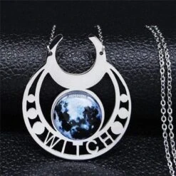 Witch Moonglow Necklace -Gothic Clothing Store Untitleddesign 2021 04 01T171422.673