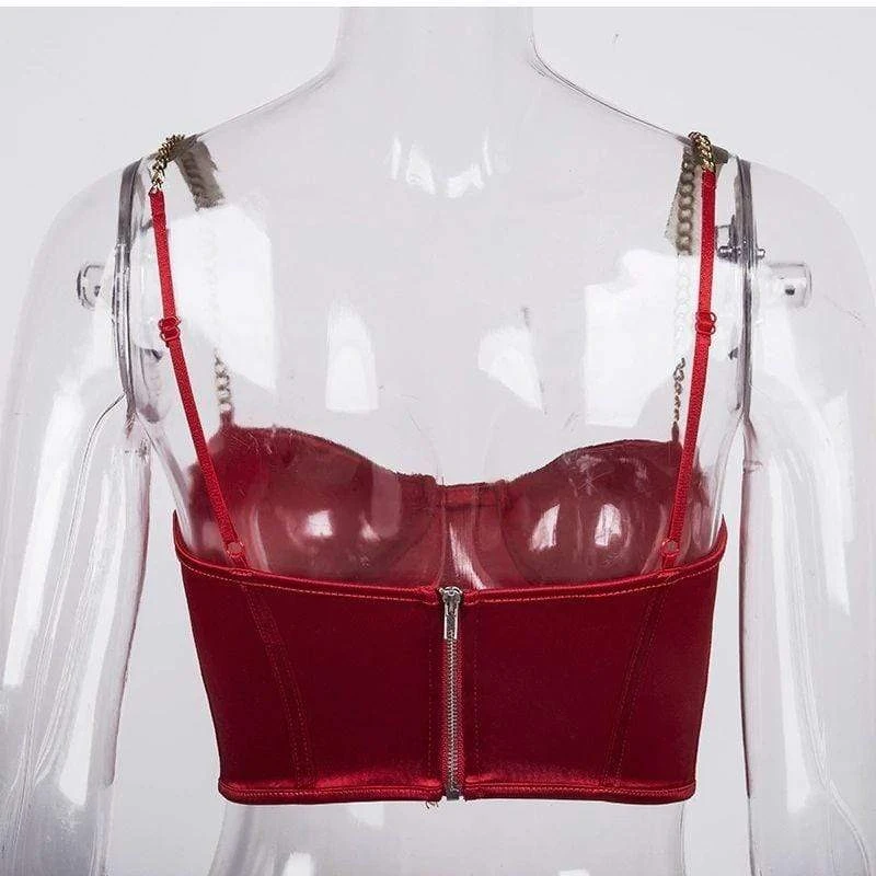 Modern Fantasy Goth Crop Top 9 Modern Fantasy Goth Crop Top - Image 9