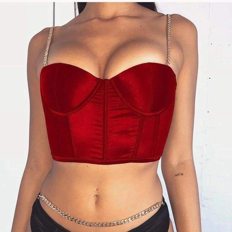 Modern Fantasy Goth Crop Top 14 Modern Fantasy Goth Crop Top - Image 14