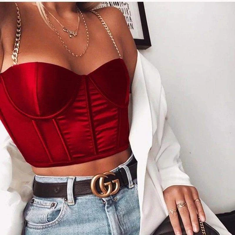 Modern Fantasy Goth Crop Top 2 Modern Fantasy Goth Crop Top - Image 2