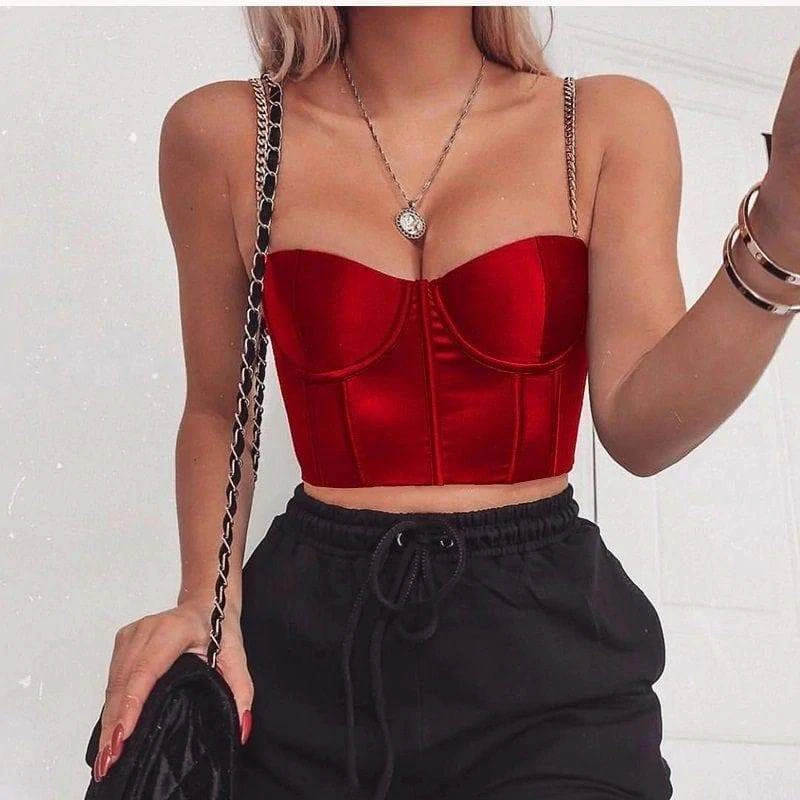 Modern Fantasy Goth Crop Top 3 Modern Fantasy Goth Crop Top - Image 3