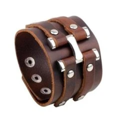 Holy Terror Leather Cuff Bracelet -Gothic Clothing Store Untitleddesign 2021 04 16T134751.350