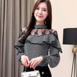 Chiffon Victorian Blouse -Gothic Clothing Store Untitleddesign 46