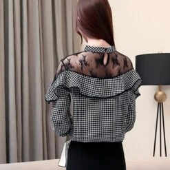 Chiffon Victorian Blouse -Gothic Clothing Store Untitleddesign 47