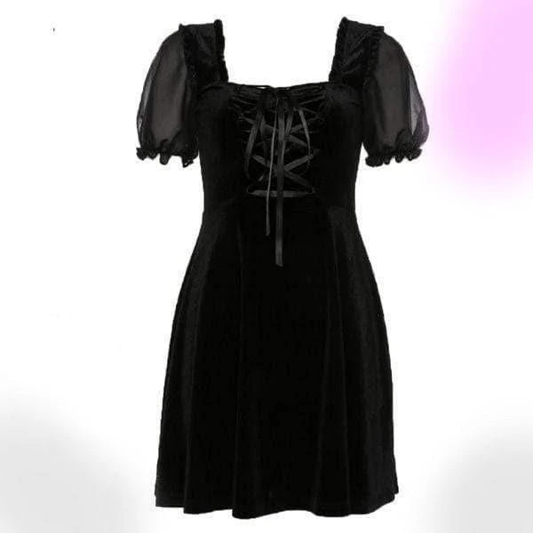 Veil Of Night Puff Dress 1 Veil Of Night Puff Dress