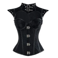 Lady Of The Night Corset -Gothic Clothing Store a1