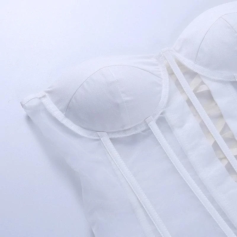 Black Magic Mesh Corset 11 Black Magic Mesh Corset - Image 11