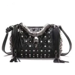 Rebel Punk Handbag -Gothic Clothing Store bag1 46955a2c 2f6a 4dfc 9c24 82b9c08a822e