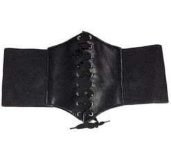 Deathrock Waistband Belt Corset -Gothic Clothing Store black e1963d88 9cdd 4cfd 9d82 9f2bd5918458