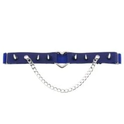 Love Me Harder Leg Garter -Gothic Clothing Store blue 221ba4f6 91ee 4b80 9cce 69d98db65098