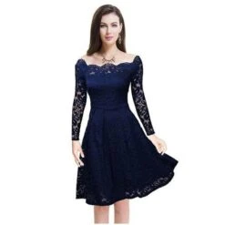 Mystery Lace Floral Dress -Gothic Clothing Store front
