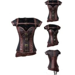 Reyna Steampunk Corset -Gothic Clothing Store jjj