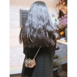 Wooden Treasure Box Mini Bag -Gothic Clothing Store l