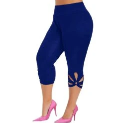 High Waist Sexy Plus Size Leggings -Gothic Clothing Store l3