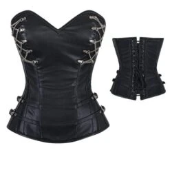Chain Steampunk Steel Boned Corset -Gothic Clothing Store product image 1068144447