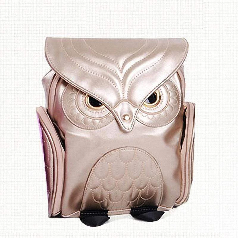 Body-Snatching Vintage Style Owl Backpack 6 Body-Snatching Vintage Style Owl Backpack - Image 6