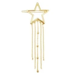 Crystal Moon Hair Clip -Gothic Clothing Store product image 1121111900