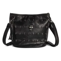 Skull Face Studded Purse -Gothic Clothing Store product image 112179225