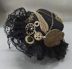 Steampunk Victorian Hat-headband And Glasses -Gothic Clothing Store product image 148472760