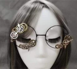 Steampunk Victorian Hat-headband And Glasses -Gothic Clothing Store product image 148472761