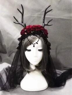 Elegant Elk Horn Headband -Gothic Clothing Store product image 152062538