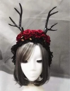 Elegant Elk Horn Headband -Gothic Clothing Store product image 152062542