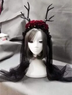 Elegant Elk Horn Headband -Gothic Clothing Store product image 152062543