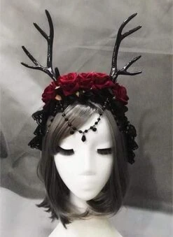 Elegant Elk Horn Headband -Gothic Clothing Store product image 152062544