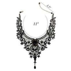 Laced Goth Necklace -Gothic Clothing Store product image 15362600