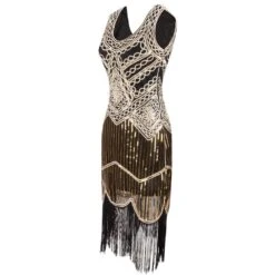 The Vintage Fringe Flapper Dress -Gothic Clothing Store product image 165185797