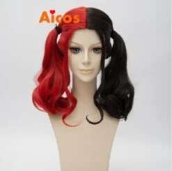Synthetic Wigs Inspired By Harley Quinn -Gothic Clothing Store product image 167178940