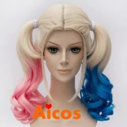 Synthetic Wigs Inspired By Harley Quinn -Gothic Clothing Store product image 167178941