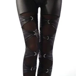 HOOKIN’ UP LEGGINGS 8 HOOKIN’ UP LEGGINGS -Gothic Clothing Store product image 170612911