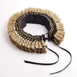 Vintage Renaissance Neck Ruff Gold -Gothic Clothing Store product image 175487014