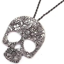 Skull Bone Necklace -Gothic Clothing Store product image 203990224