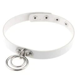 Double Ring Goth Choker -Gothic Clothing Store product image 205629395
