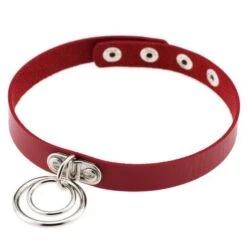 Double Ring Goth Choker -Gothic Clothing Store product image 205629418