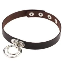 Double Ring Goth Choker -Gothic Clothing Store product image 205629440