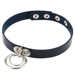 Double Ring Goth Choker -Gothic Clothing Store product image 205629442
