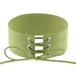 Velvet Aesthetic Lace Up Choker 37 Velvet Aesthetic Lace Up Choker -Gothic Clothing Store product image 207477655