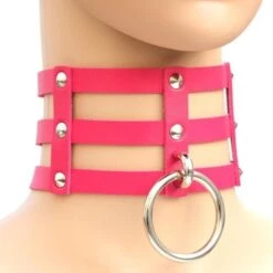 Caged Ring Choker -Gothic Clothing Store product image 207992229