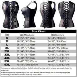 Gothic/Steampunk Steel Boned Waist Trainer Corset 12 -Gothic Clothing Store product image 24211432 7b408f2e f6ef 44d2 a5b9 01ee7b211535
