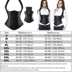 Gothic/Steampunk Steel Boned Waist Trainer Corset 7 -Gothic Clothing Store product image 24211435