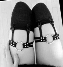 Sexy Heart Spiked Garter -Gothic Clothing Store product image 249166220