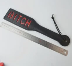 B*tch Spank Paddle -Gothic Clothing Store product image 276433755