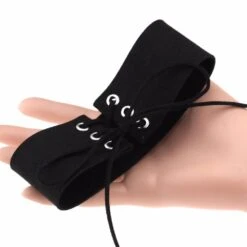 Velvet Aesthetic Lace Up Choker 39 Velvet Aesthetic Lace Up Choker -Gothic Clothing Store product image 276893808