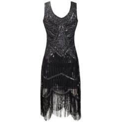 The Vintage Fringe Flapper Dress -Gothic Clothing Store product image 326784323