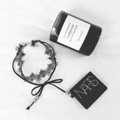 Gothic Lace And Tie Choker -Gothic Clothing Store product image 329422343